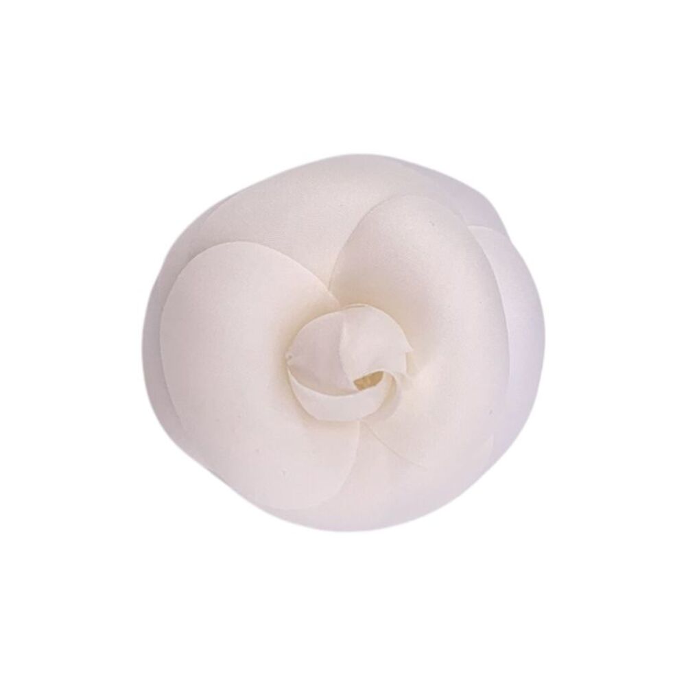 Chanel Vintage Cloth Brooch camellia